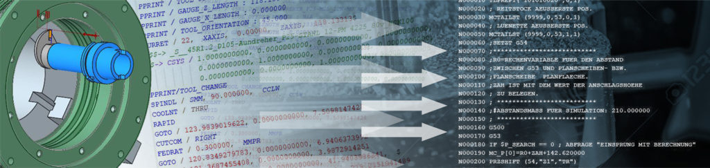 CREO/NC postprocessor
